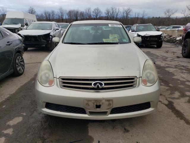 JNKCV51F16M615073 - 2006 INFINITI G35 BEIGE photo 5