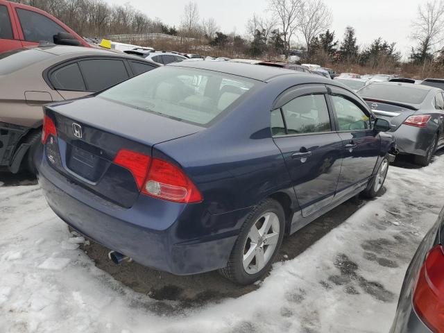 1HGFA15846L075403 - 2006 HONDA CIVIC EX BLUE photo 3