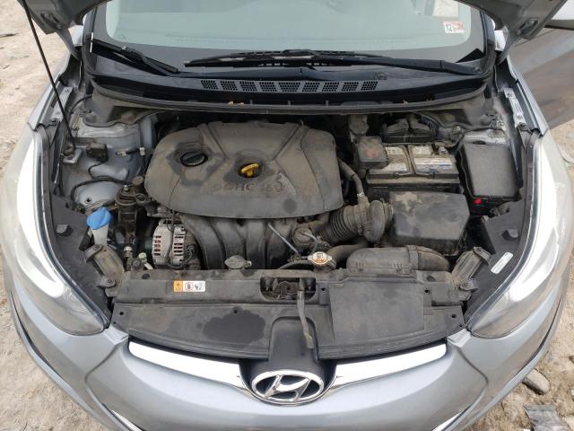 5NPDH4AE3GH730526 - 2016 HYUNDAI ELANTRA SE SILVER photo 11