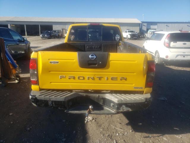 1N6ED26Y62C391348 - 2002 NISSAN FRONTIER KING CAB XE YELLOW photo 6