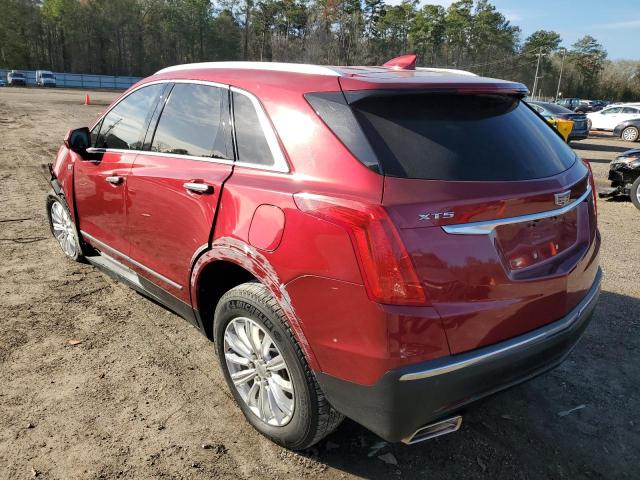 1GYKNARS7KZ146263 - 2019 CADILLAC XT5 RED photo 2