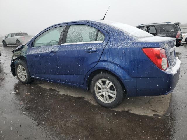 1G1JC5SH0D4165503 - 2013 CHEVROLET SONIC LT BLUE photo 2