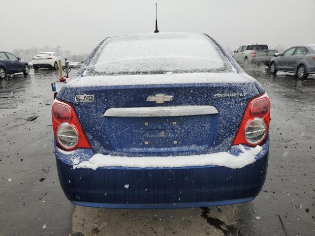 1G1JC5SH0D4165503 - 2013 CHEVROLET SONIC LT BLUE photo 6