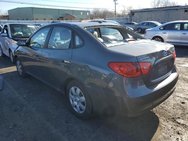 KMHDU46D27U237420 - 2007 HYUNDAI ELANTRA GLS GRAY photo 2