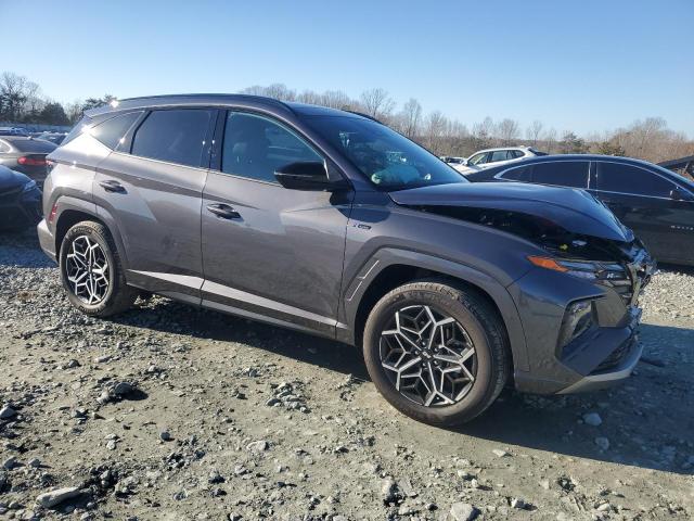 KM8JFCD16RU157704 - 2024 HYUNDAI TUCSON N LINE GRAY photo 4