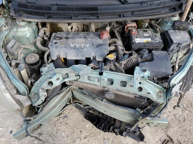 JTDBT903391300265 - 2009 TOYOTA YARIS GREEN photo 11