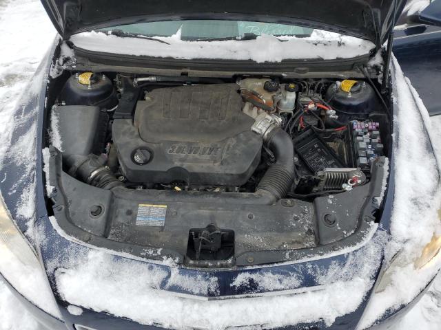 1G1ZE5E75AF203033 - 2010 CHEVROLET MALIBU LTZ ლურჯი ფოტო 11