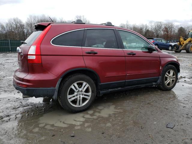 3CZRE4H53BG700216 - 2011 HONDA CR-V EX RED photo 3