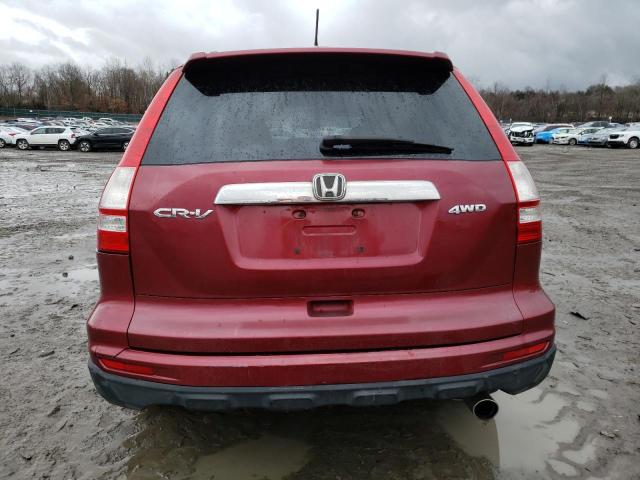 3CZRE4H53BG700216 - 2011 HONDA CR-V EX RED photo 6