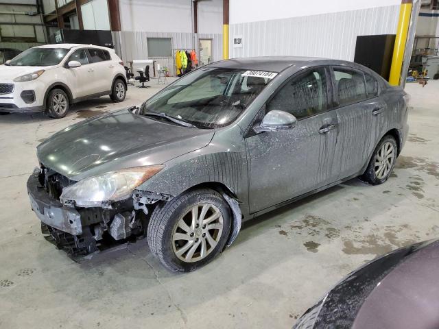 JM1BL1V78C1618998 - 2012 MAZDA 3 I GRAY photo 1