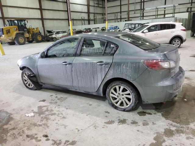 JM1BL1V78C1618998 - 2012 MAZDA 3 I GRAY photo 2