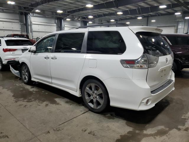 5TDXK3DC7DS329831 - 2013 TOYOTA SIENNA SPORT WHITE photo 2