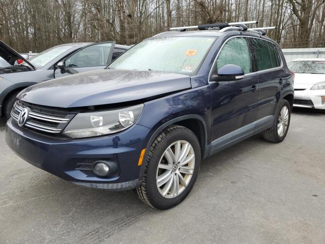 WVGBV7AX0DW504819 - 2013 VOLKSWAGEN TIGUAN S SILVER photo 1