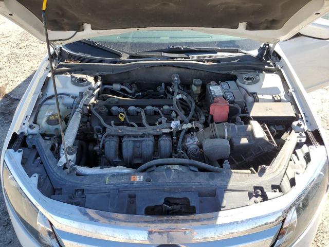 3FAHP0HA3AR250125 - 2010 FORD FUSION SE WHITE photo 11