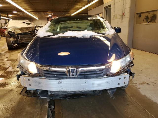 19XFB2F88CE029027 - 2012 HONDA CIVIC EX BLUE photo 5