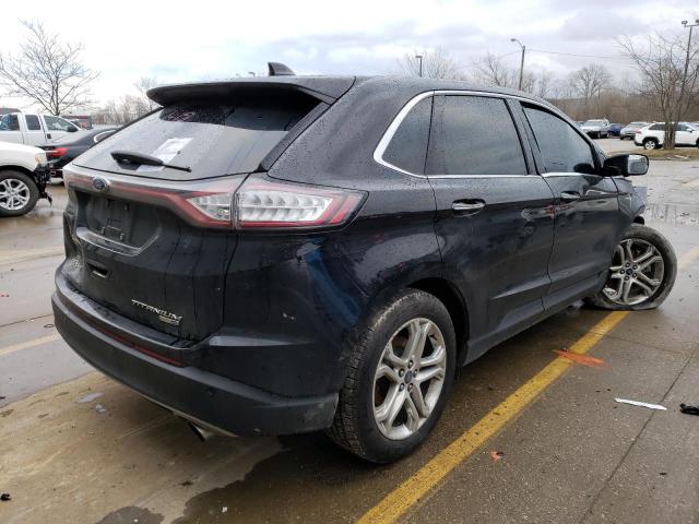 2FMPK4K90JBB85464 - 2018 FORD EDGE TITANIUM BLACK photo 3