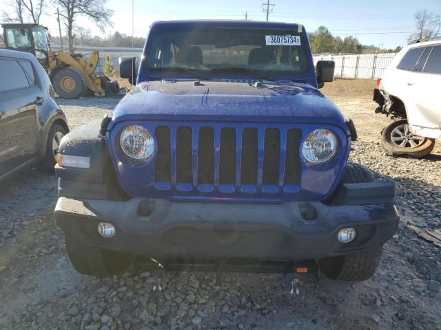 1C4GJXAG7KW537772 - 2019 JEEP WRANGLER SPORT BLUE photo 5