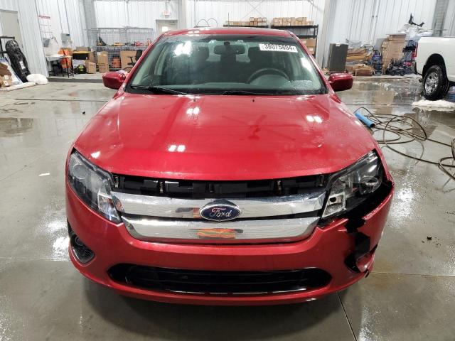 3FAHP0HA8BR246721 - 2011 FORD FUSION SE RED photo 5