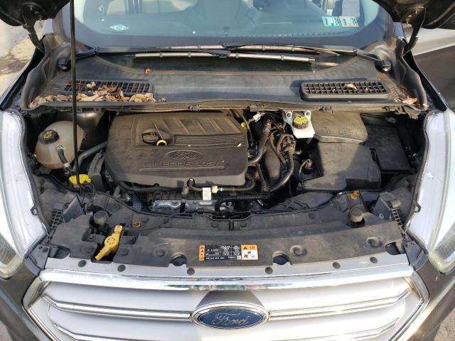 1FMCU9GD4HUC71688 - 2017 FORD ESCAPE SE GRAY photo 11