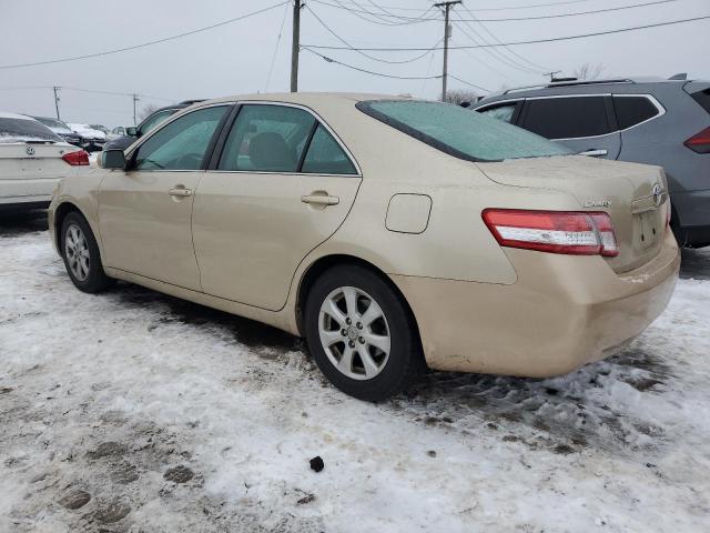 4T4BF3EK2BR112816 - 2011 TOYOTA CAMRY BASE BEIGE photo 2