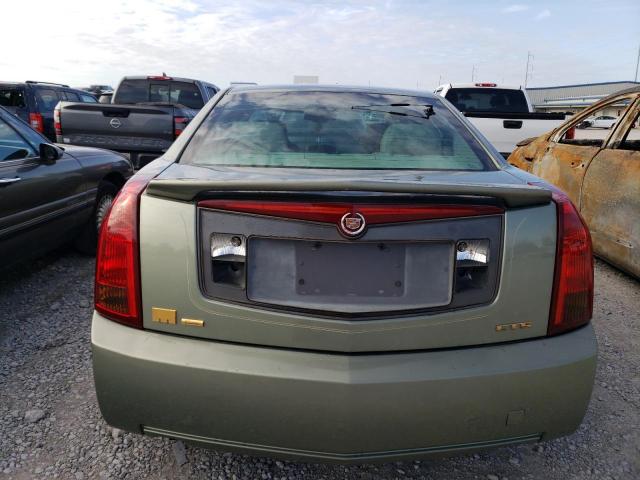 1G6DM577640138365 - 2004 CADILLAC CTS GREEN photo 6