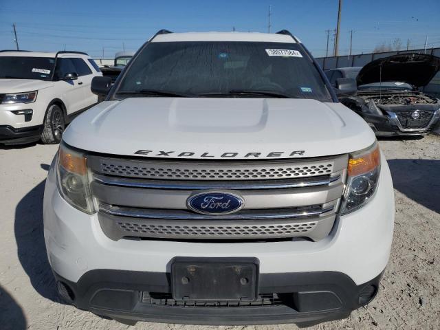 1FM5K7B85EGB35979 - 2014 FORD EXPLORER WHITE photo 5