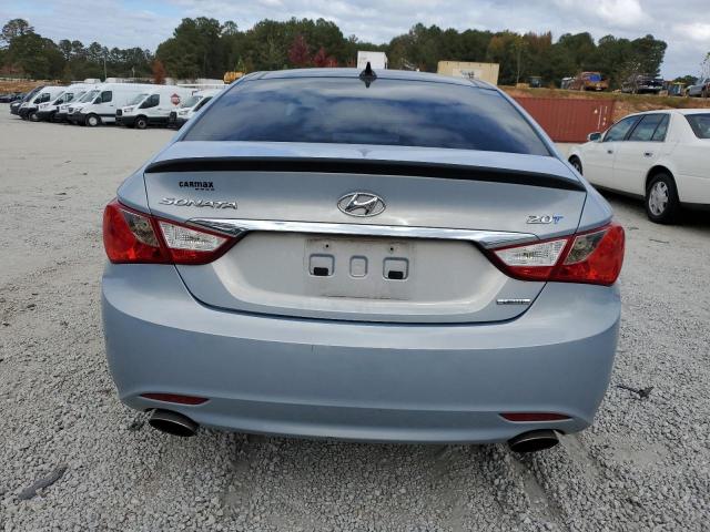 5NPEC4AB0CH388116 - 2012 HYUNDAI SONATA SE BLUE photo 6