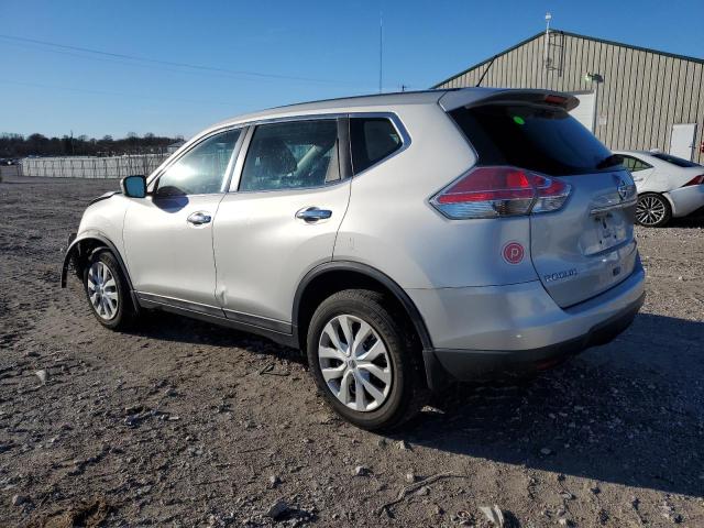 5N1AT2MV5FC909626 - 2015 NISSAN ROGUE S SILVER photo 2