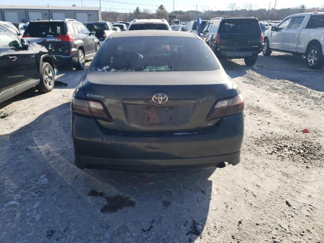 4T1BE46KX7U015811 - 2007 TOYOTA CAMRY CE GRAY photo 6