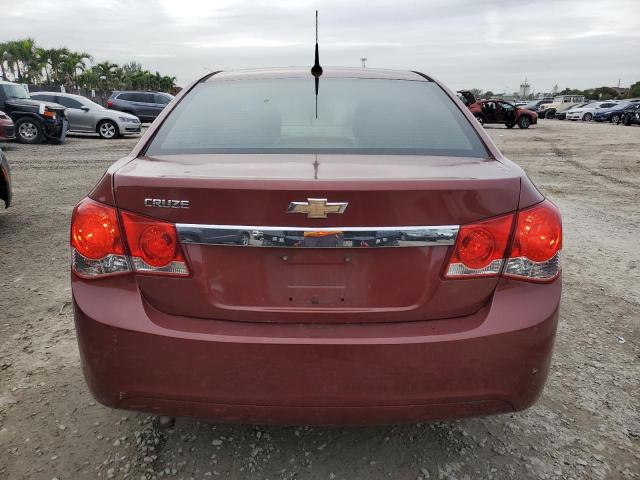 1G1PA5SH3D7120165 - 2013 CHEVROLET CRUZE LS BURGUNDY photo 6