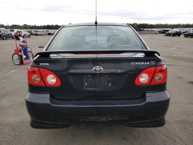 2T1BR32E58C874290 - 2008 TOYOTA COROLLA CE BLACK photo 6