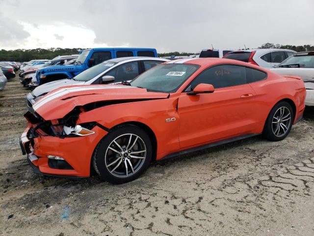 1FA6P8CF6F5413045 - 2015 FORD MUSTANG GT RED photo 1