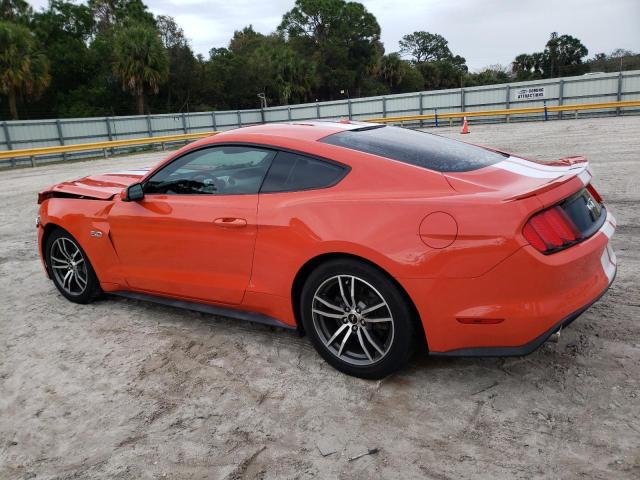 1FA6P8CF6F5413045 - 2015 FORD MUSTANG GT RED photo 2