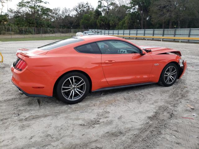 1FA6P8CF6F5413045 - 2015 FORD MUSTANG GT RED photo 3