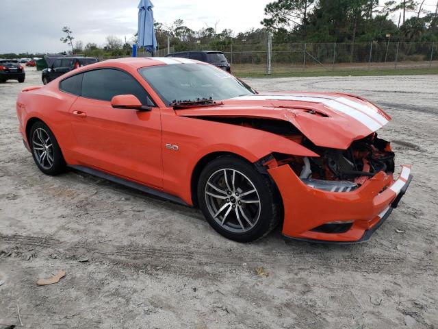 1FA6P8CF6F5413045 - 2015 FORD MUSTANG GT RED photo 4