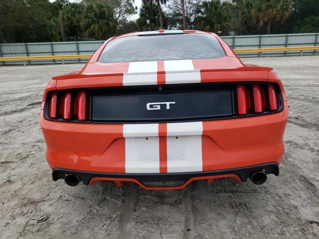 1FA6P8CF6F5413045 - 2015 FORD MUSTANG GT RED photo 6