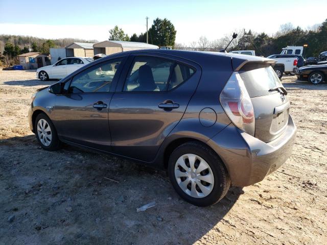 JTDKDTB35C1502202 - 2012 TOYOTA PRIUS C GRAY photo 2