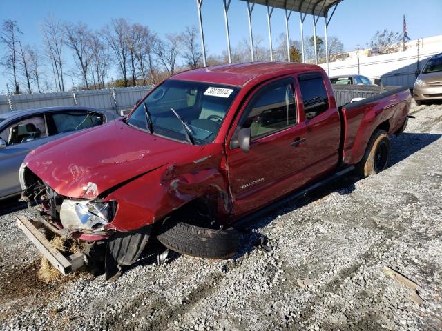 5TETX22N66Z159918 - 2006 TOYOTA TACOMA ACCESS CAB Марун фото 1