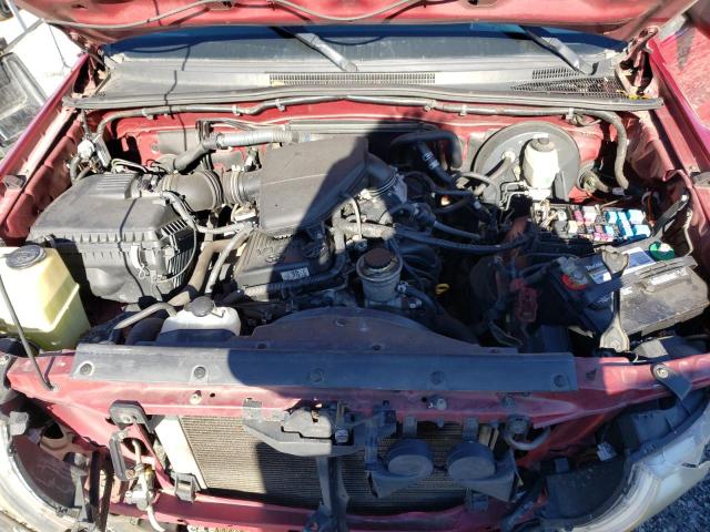 5TETX22N66Z159918 - 2006 TOYOTA TACOMA ACCESS CAB Марун фото 11
