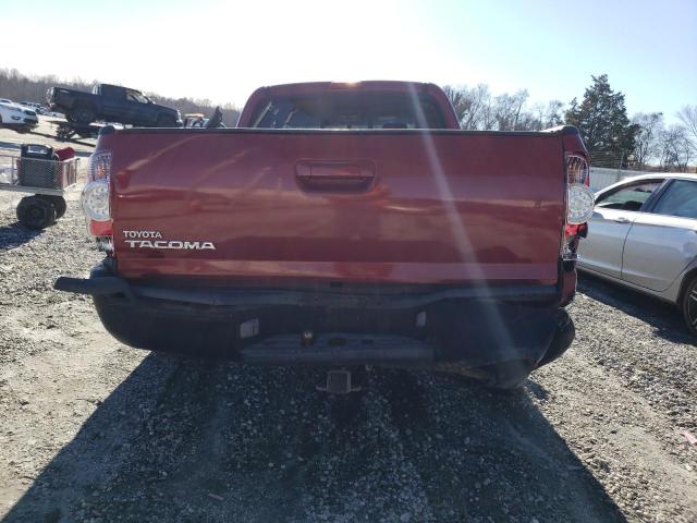 5TETX22N66Z159918 - 2006 TOYOTA TACOMA ACCESS CAB MAROON photo 6