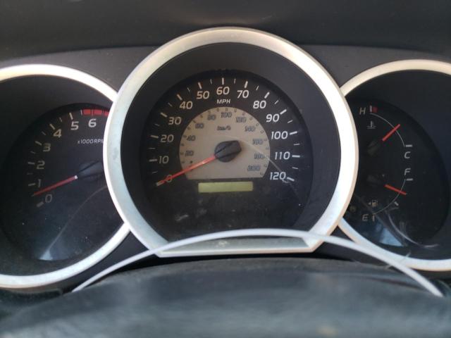 5TETX22N66Z159918 - 2006 TOYOTA TACOMA ACCESS CAB Марун фото 9