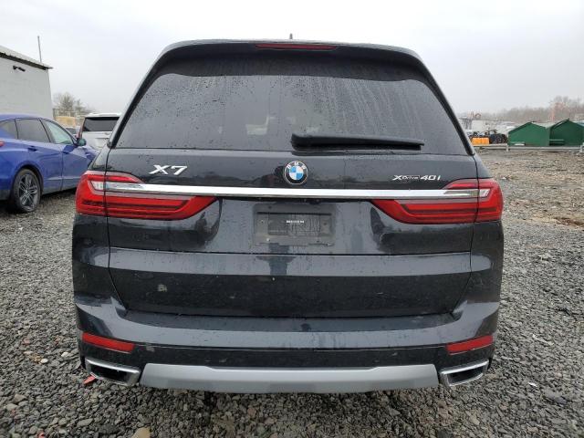 5UXCW2C01M9G90668 - 2021 BMW X7 XDRIVE40I BLACK photo 6