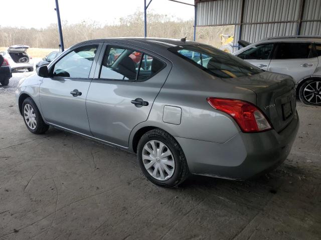 3N1CN7APXCL929996 - 2012 NISSAN VERSA S GRAY photo 2