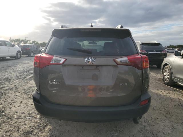 2T3WFREV0DW018789 - 2013 TOYOTA RAV4 XLE BEIGE photo 6