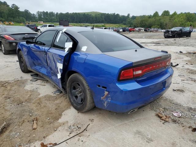 2C3CDXAT9DH737707 - 2013 DODGE CHARGER POLICE TWO TONE photo 3