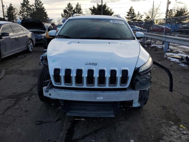 1C4PJMDBXEW258030 - 2014 JEEP CHEROKEE LIMITED WHITE photo 5