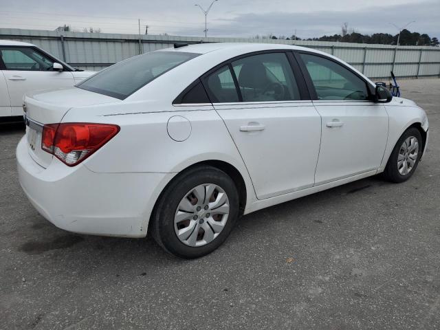 1G1PC5SH2C7150962 - 2012 CHEVROLET CRUZE LS WHITE photo 3