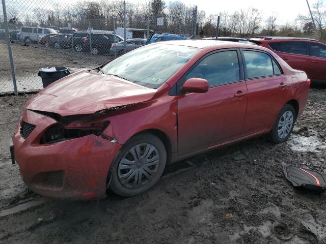 2T1BU40E09C051565 - 2009 TOYOTA COROLLA BASE RED photo 1