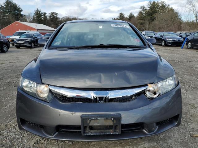 2HGFA1F58AH569080 - 2010 HONDA CIVIC LX GRAY photo 5