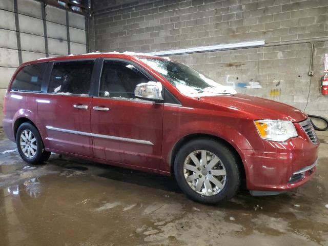 2A4RR8DG7BR634752 - 2011 CHRYSLER TOWN & COU TOURING L BURGUNDY photo 4